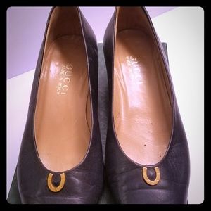 Classic  Womens Navy Gucci pumps  Gucci